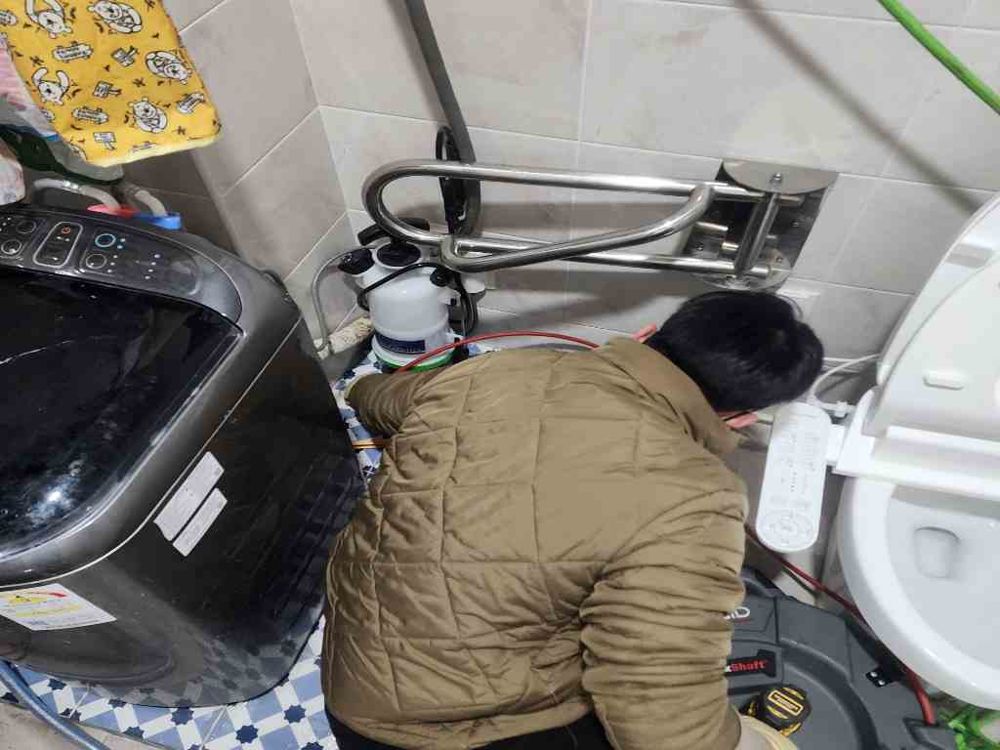 중구 욕실·세탁기 배수 막힘 작업